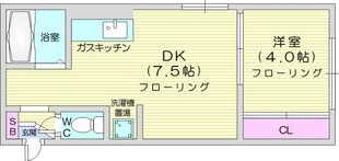 レグラス北24条の物件間取画像